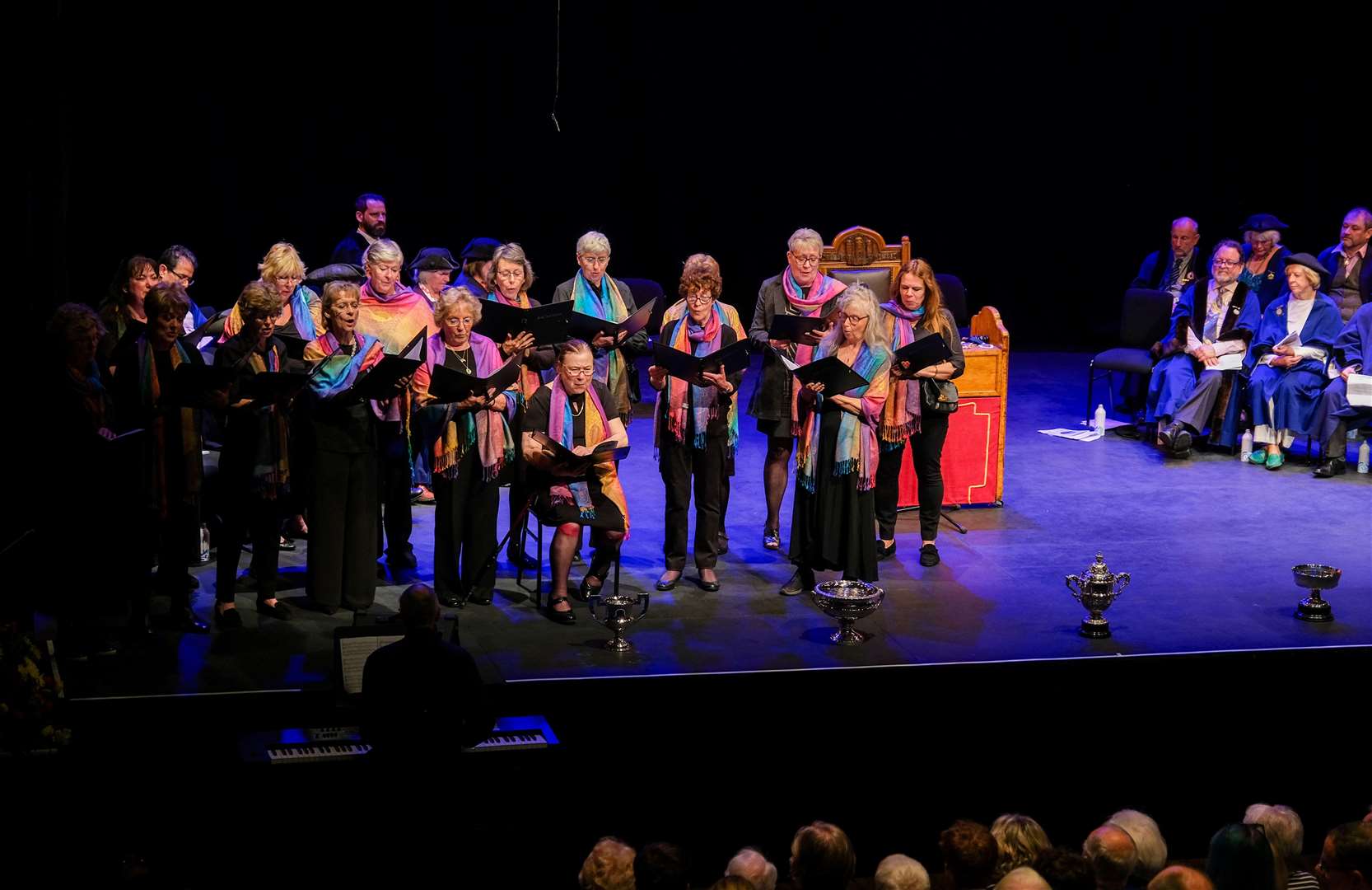 Incantata perform at the mayor making ceremony