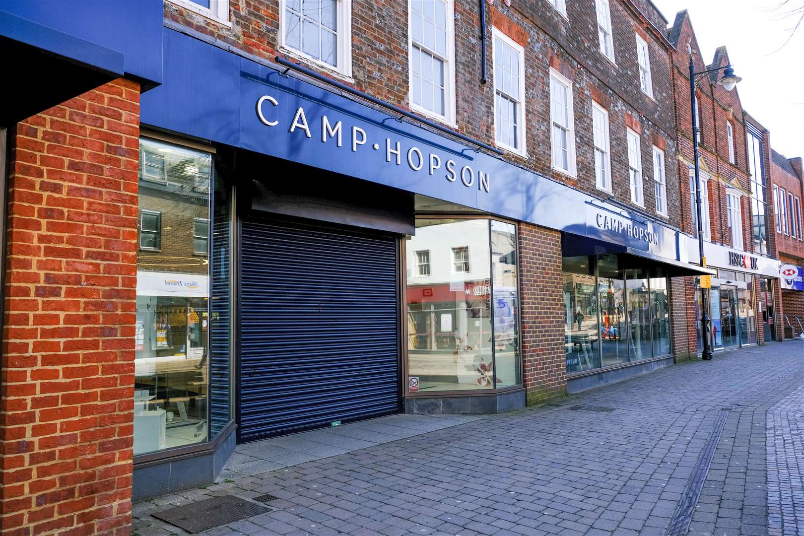 Newbury - the day after the first national lockdown was announced
