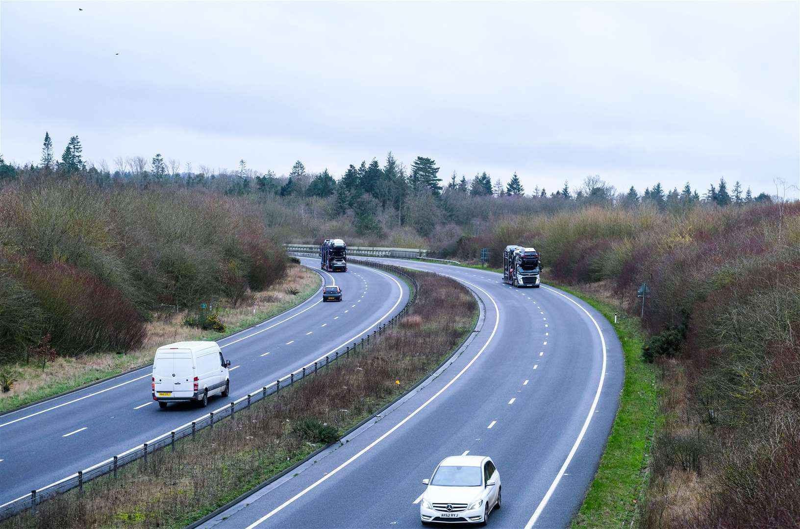 The A34 has been closed due to a road traffic collision and a diversion is in place