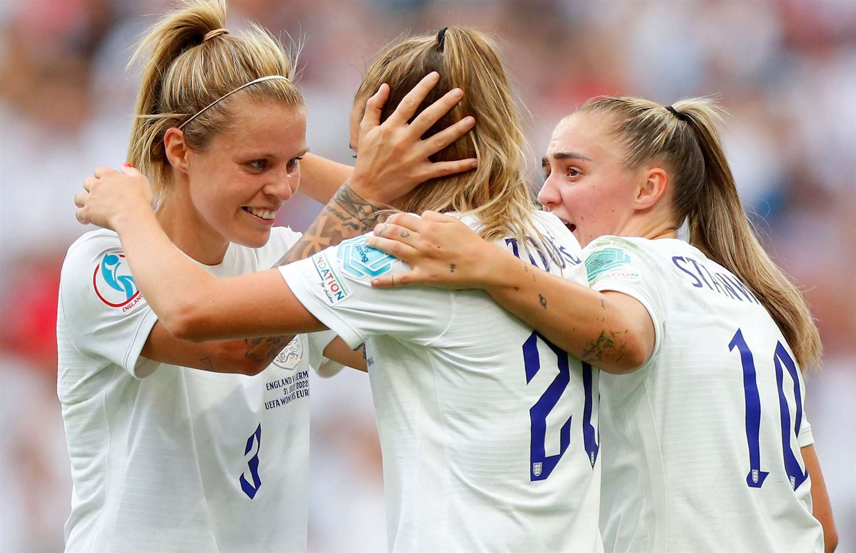 Three of England's finest