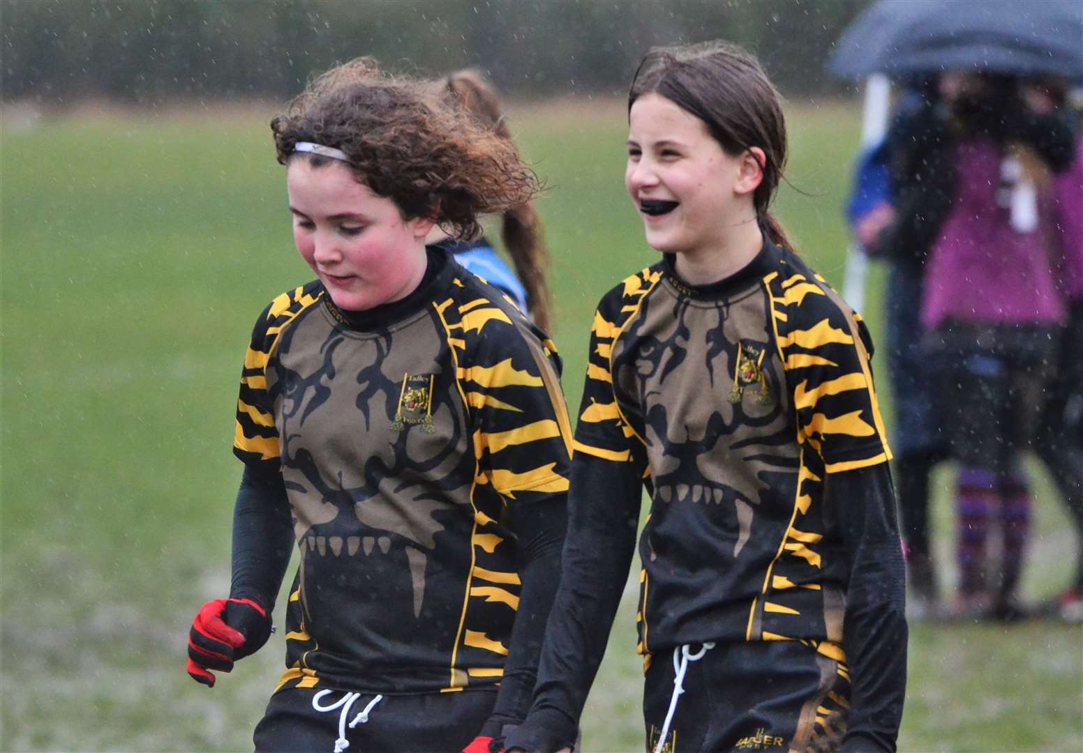 Under 13 girls rugby teams from across Berkshire and Hampshire took part in a Pitch Up and Play event in Newbury