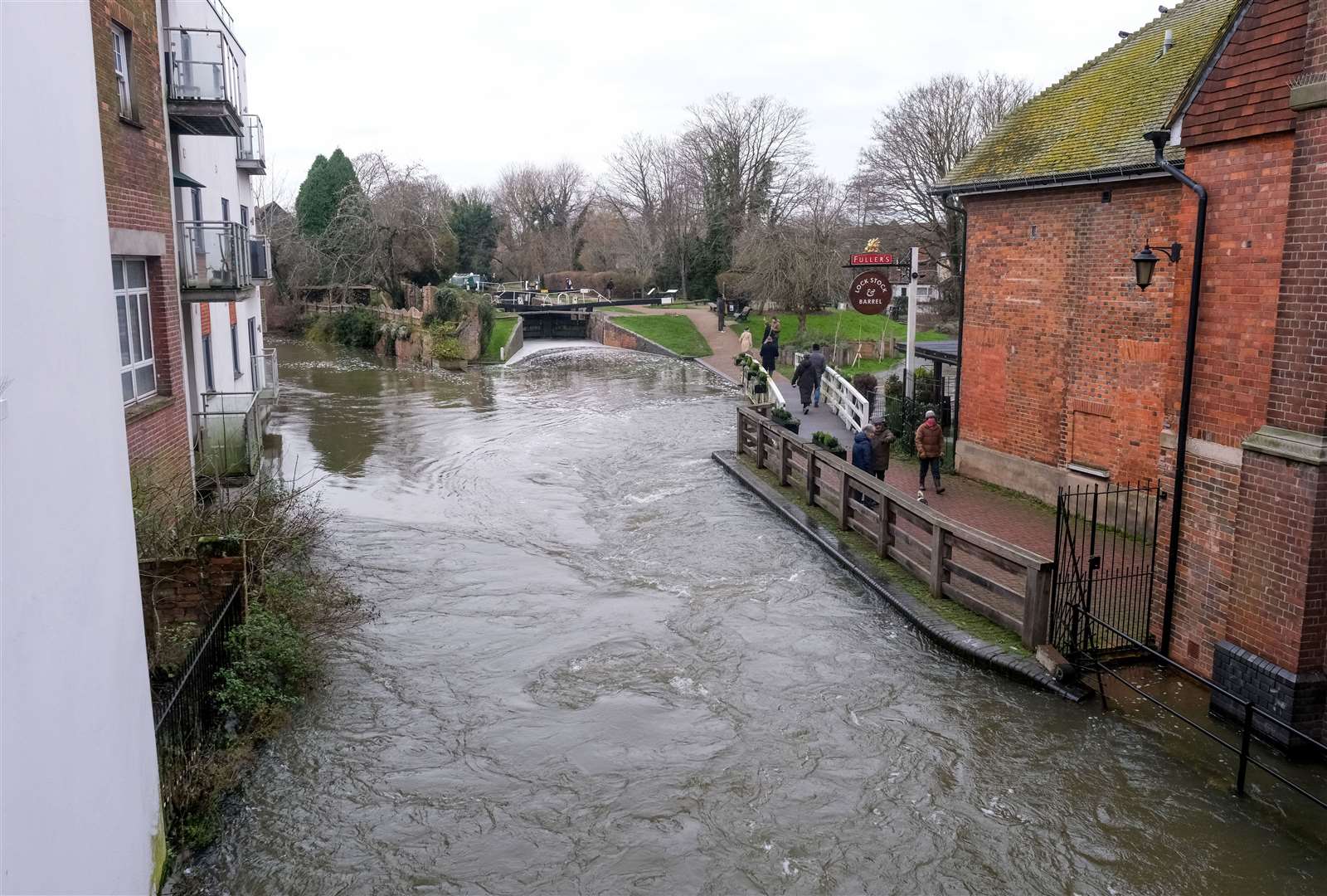 The new improvements will take flooding risks into consideration