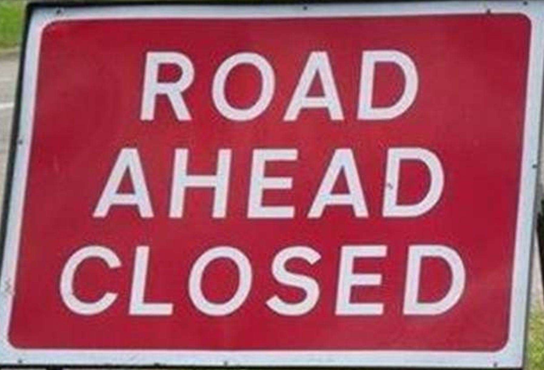 A road will soon close for drainage repairs