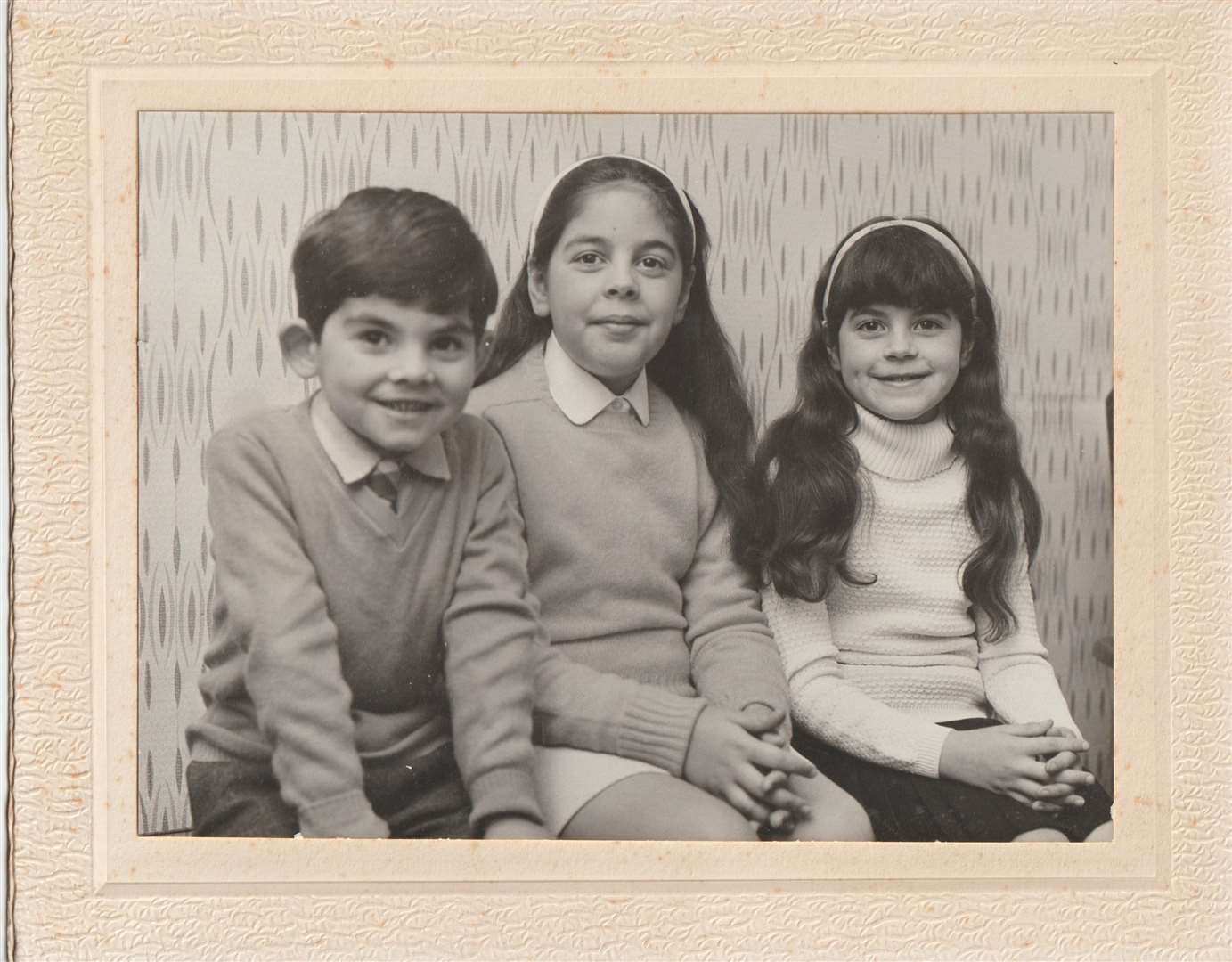 Lisa's half siblings as youngsters