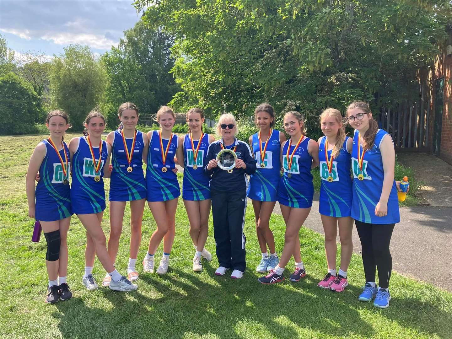 The U14s won the plate at the Bucks Phoenix tournament