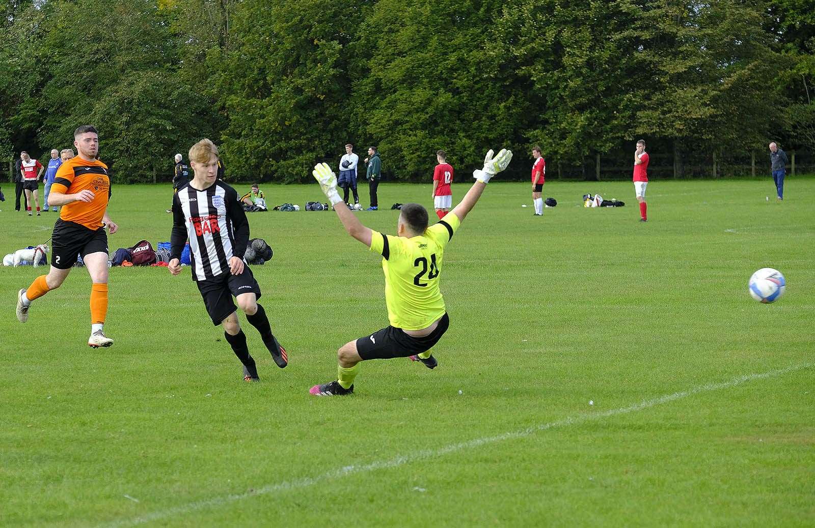 George Armstrong scores in the second half
