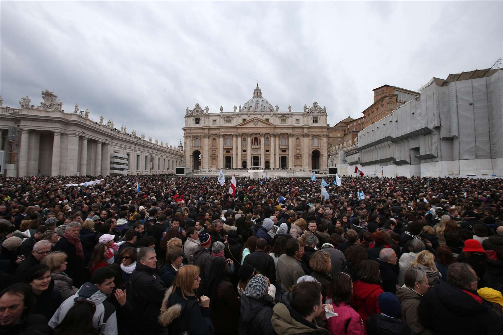 Pope Francis’s funeral will take place at St Peter’s Square (Niall Carson/PA)