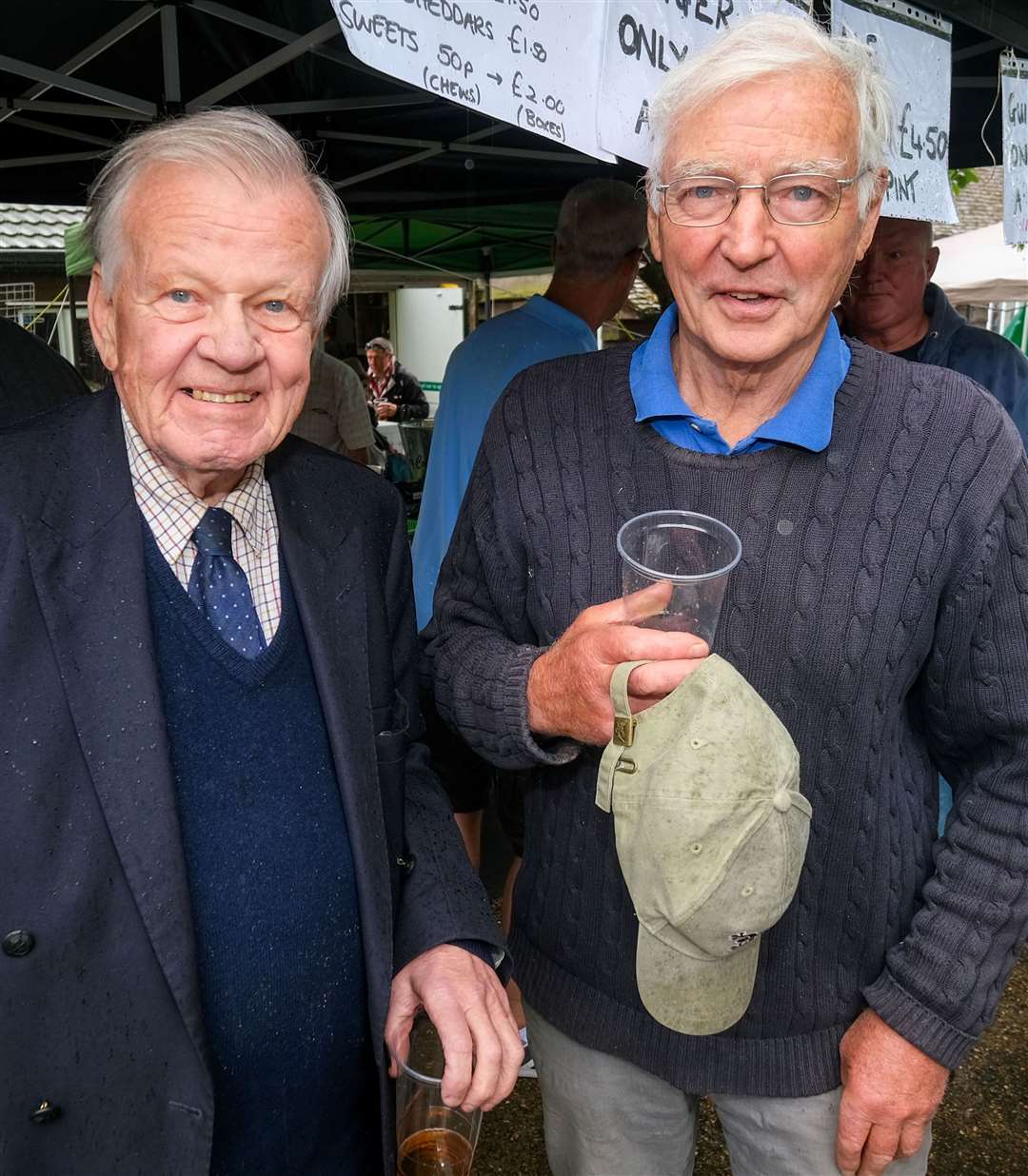 Lord Iliffe and Robert Woods at the fete