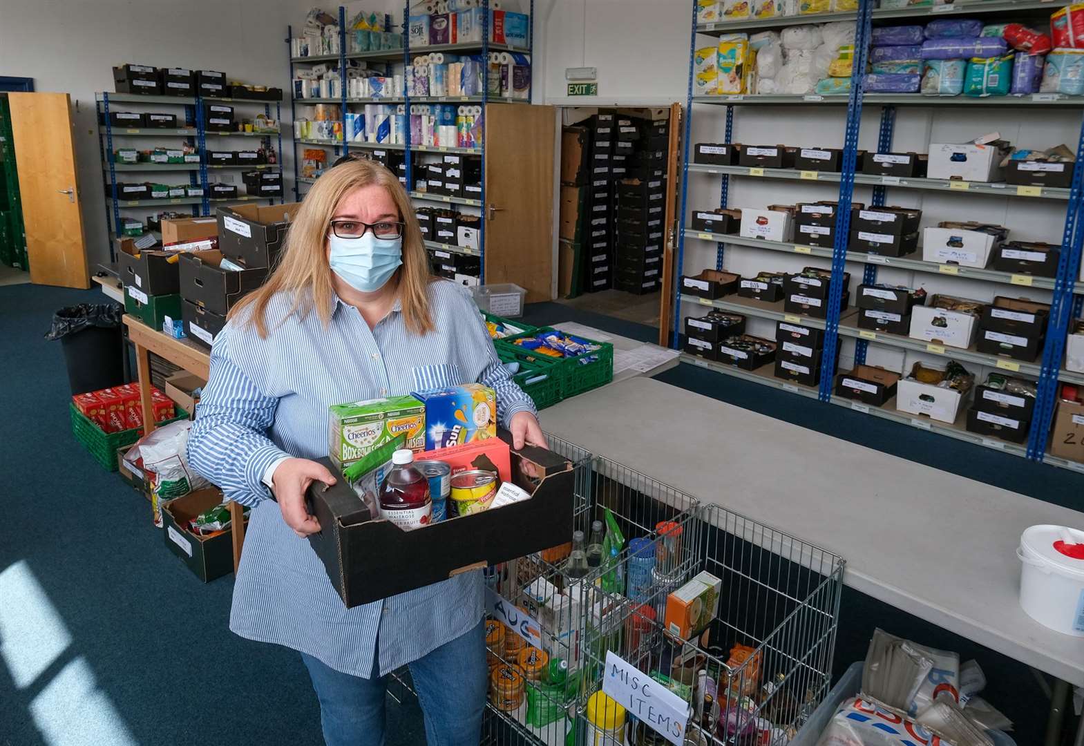Food Bank - Fran Chamings, West Berks Foodbank Project Manager.Ref: 28-2021.. (49206042)