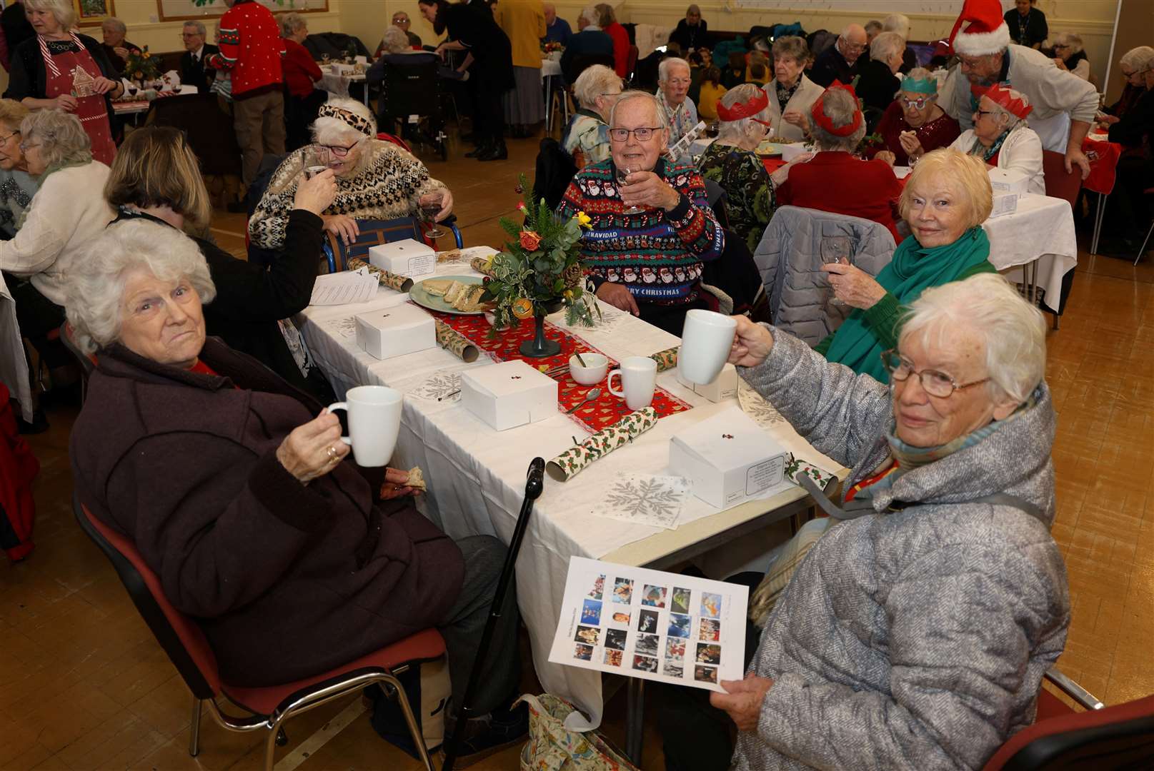 Newbury mayor’s Christmas tea party 2024