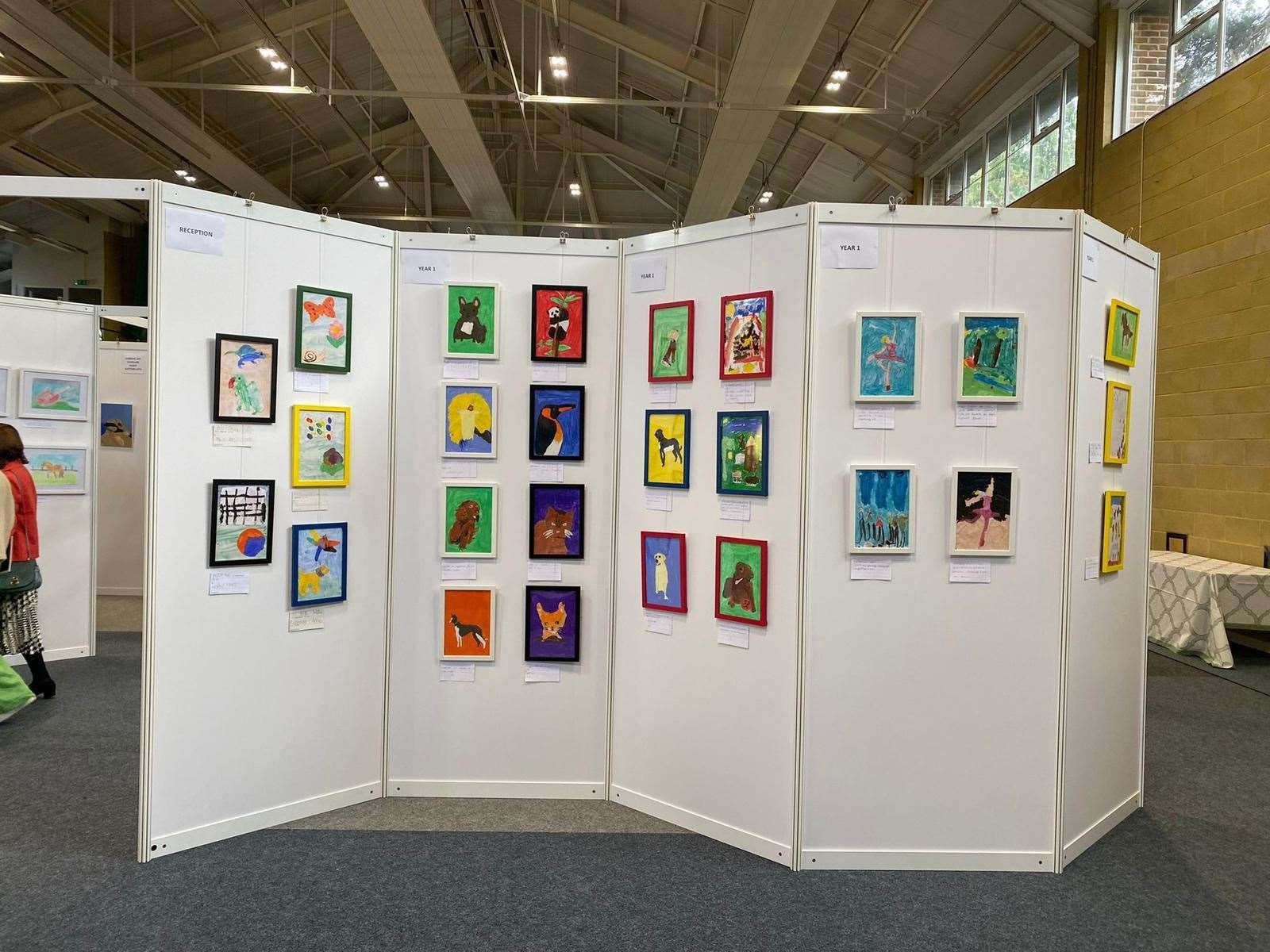 The pupils had their art professionally framed (56700475)