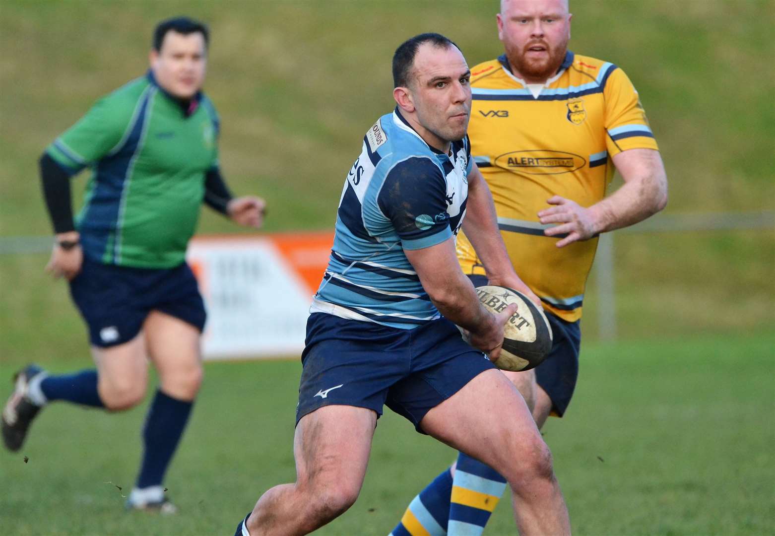 Blues skipper Dan Thorne