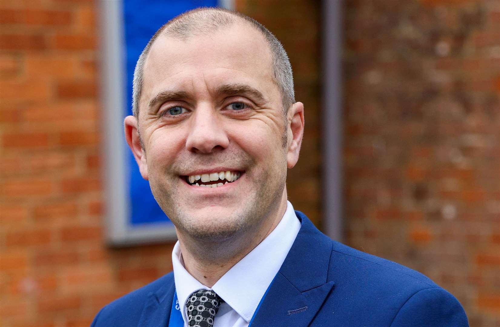 Headteacher Tristan Whiteman