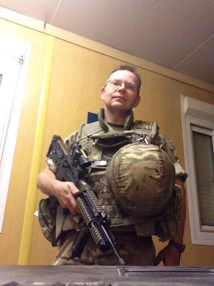 Mark Holden in Afghanistan in 2012. (53191652)