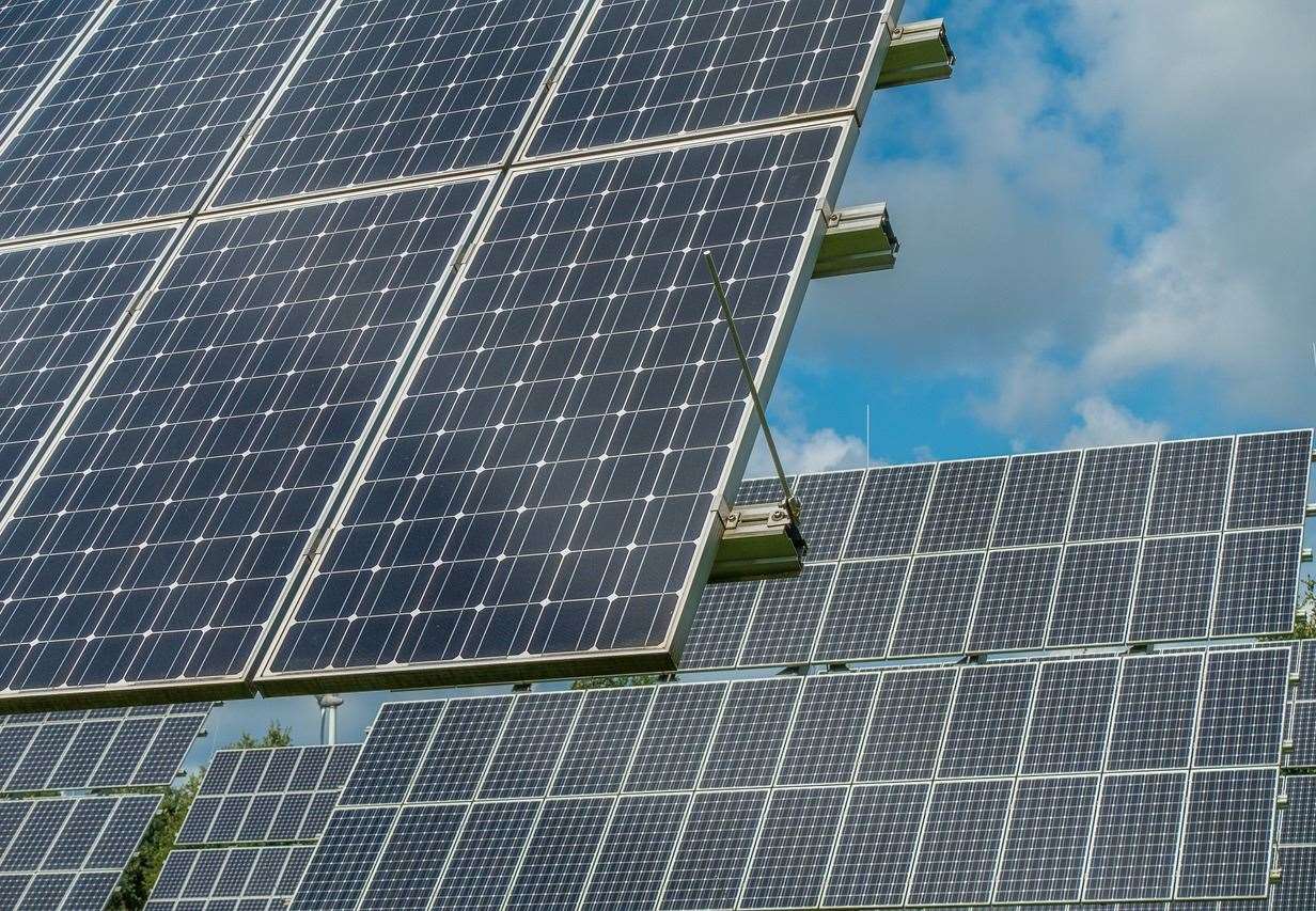 Solar panels would be used to power the heated panels