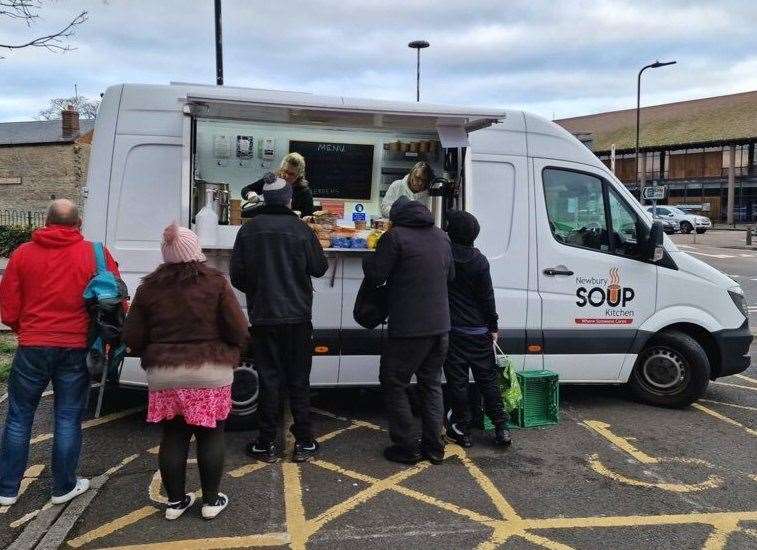 Newbury Soup Kitchen, picture: sent in via Taylor Wimpey