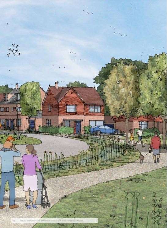 An artist's impression of the development. (54014977)