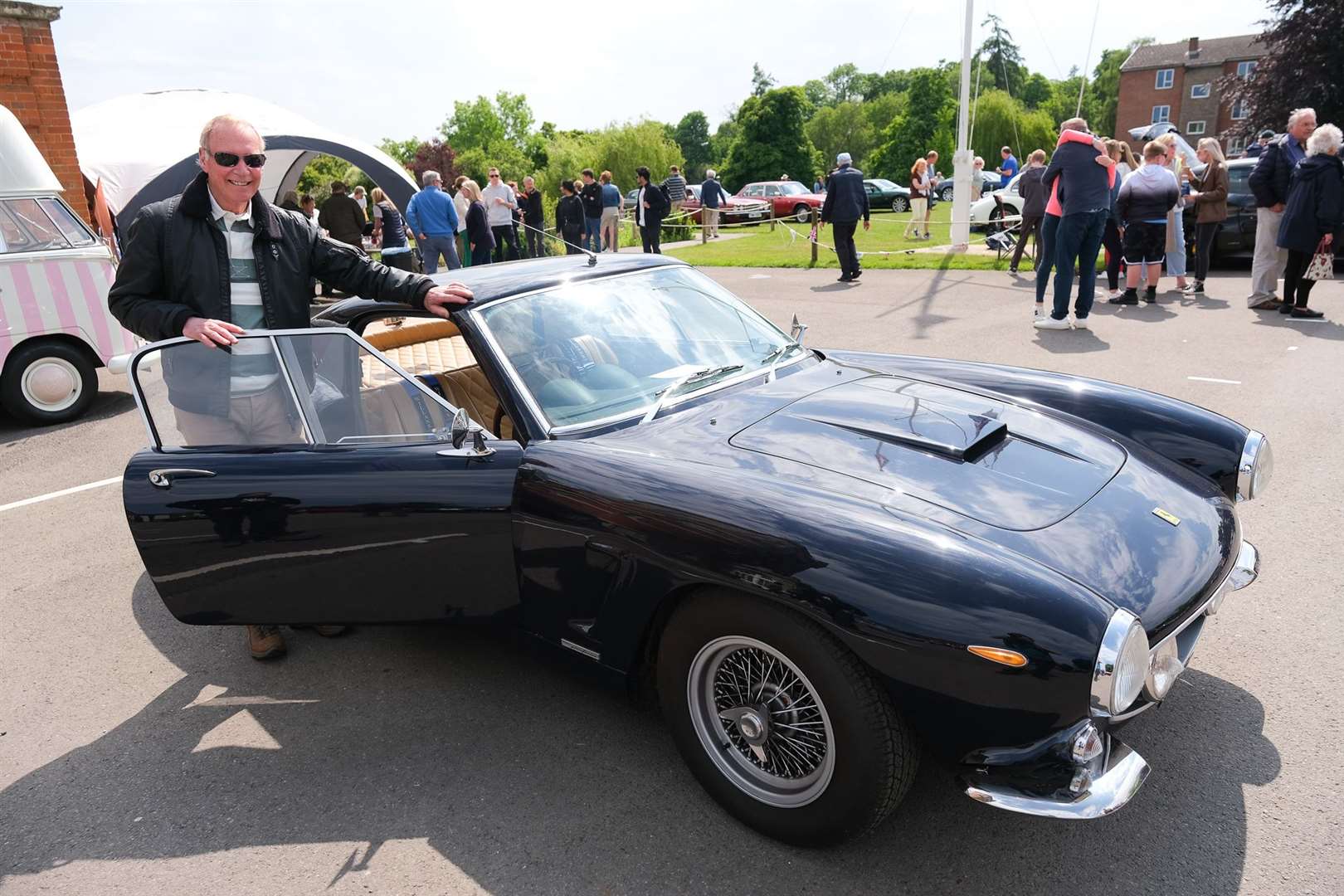 Paul Gapp with his 1960 Ferrari GT
