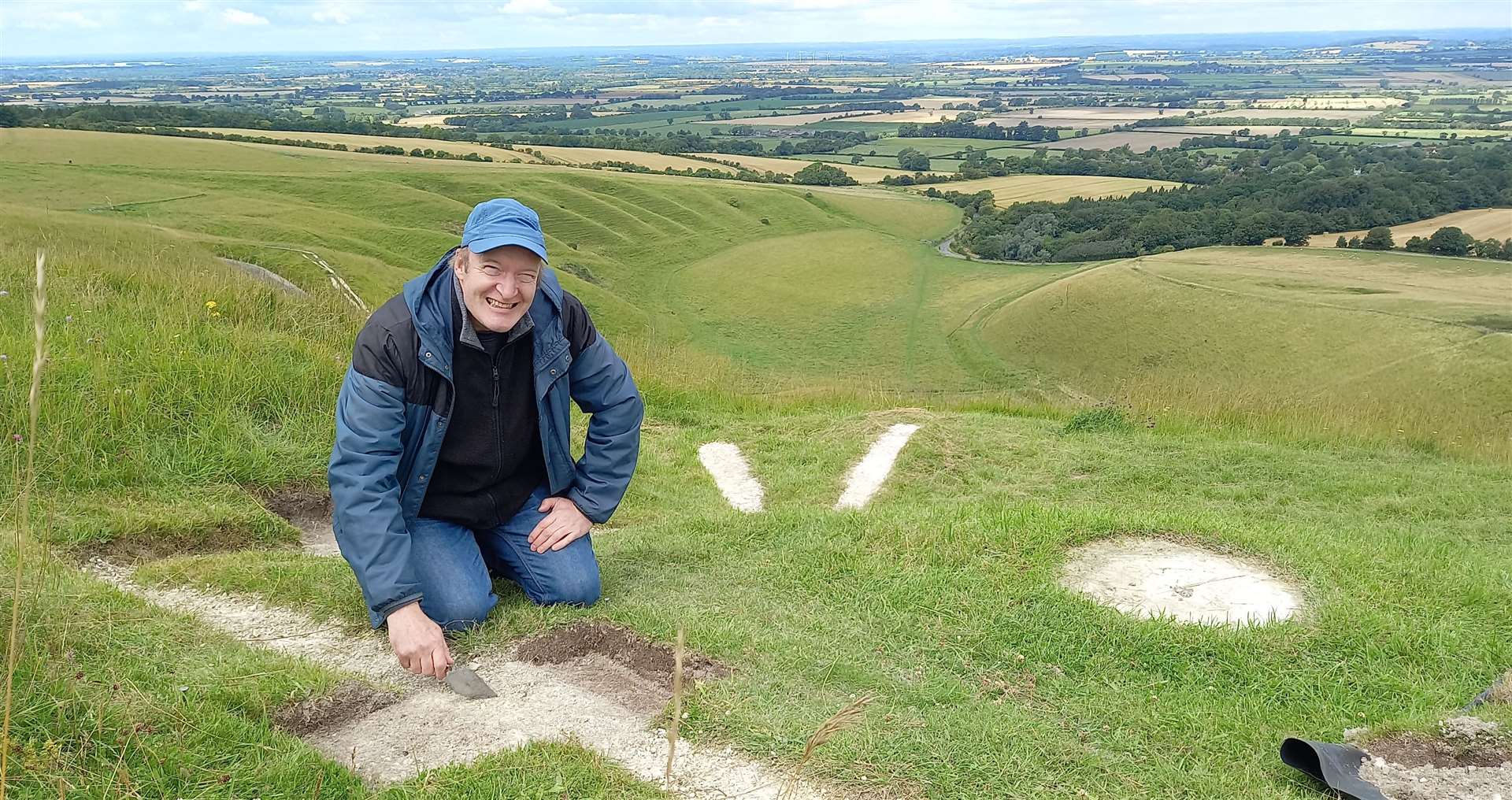 Archaeologist Adrian Cox