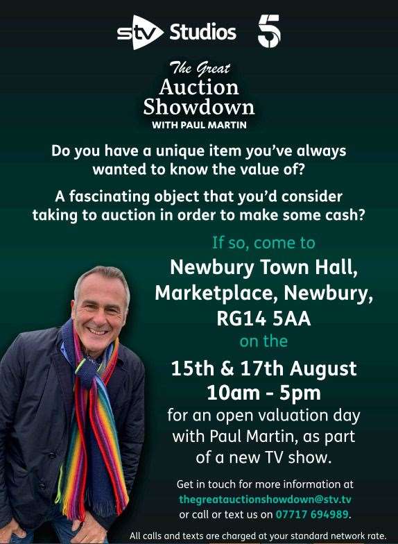 Great Auction Showdown coming to Newbury
