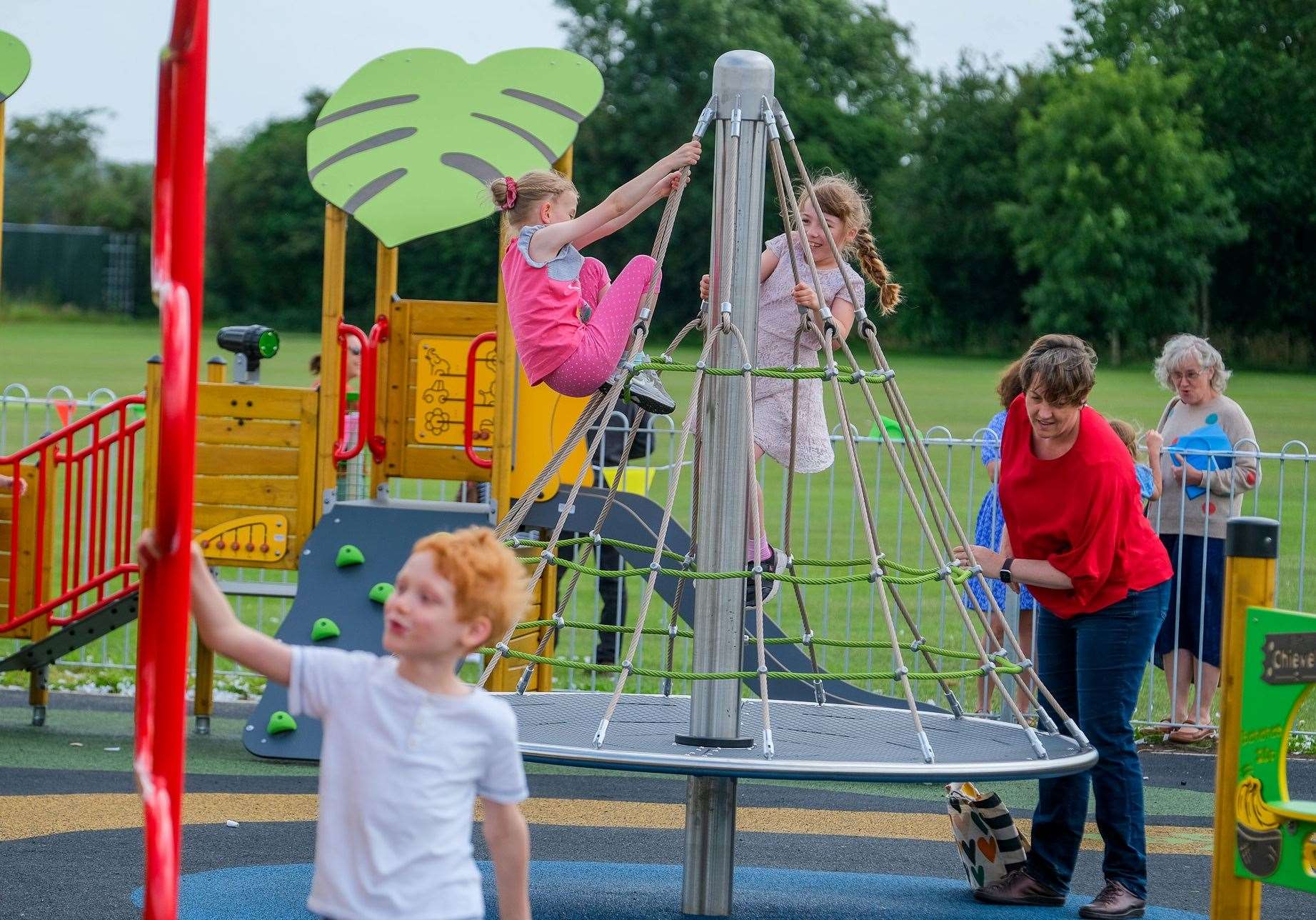 Opening of the new park in Chieveley