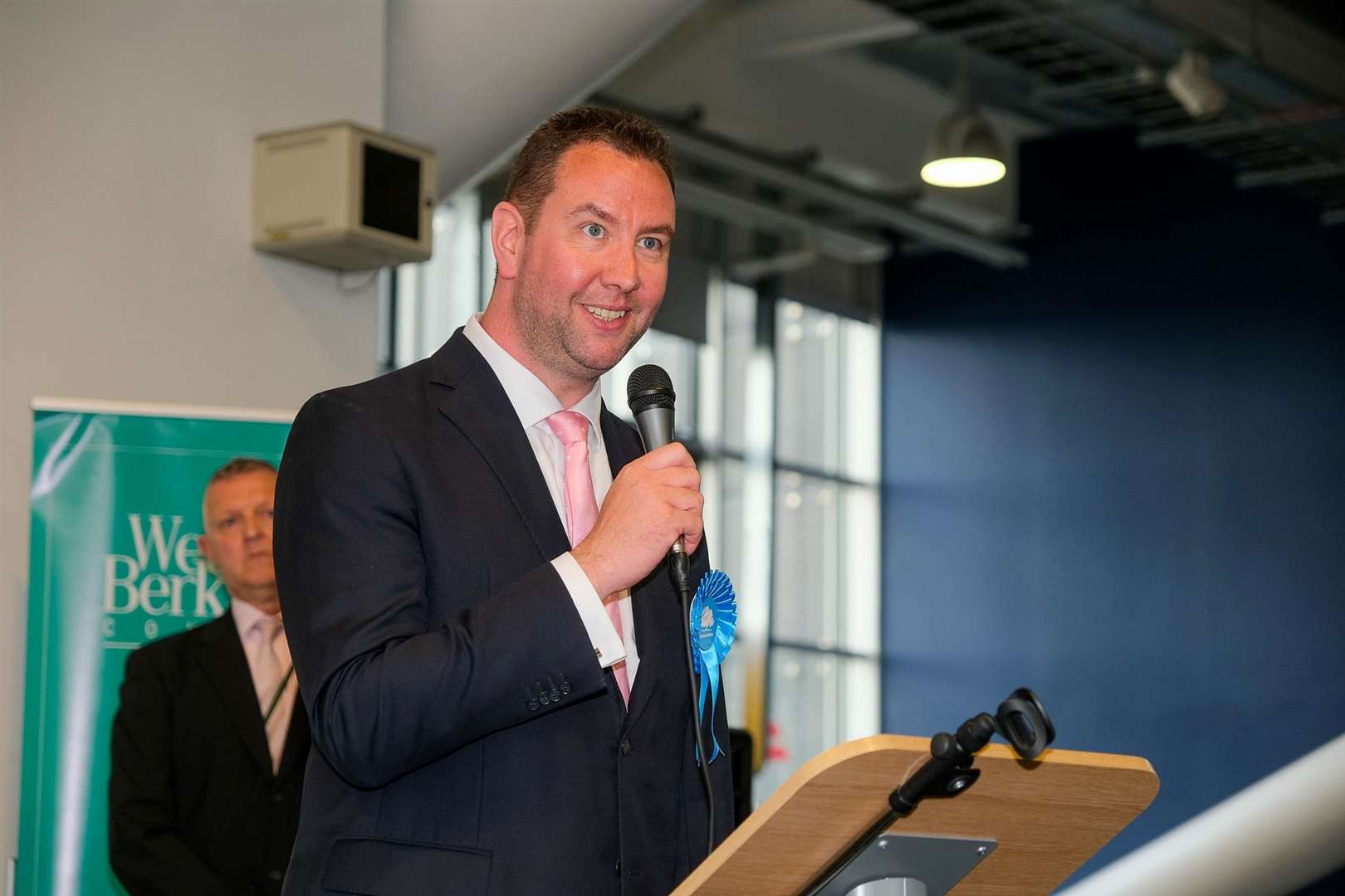 Ross Mackinnon, leader of the opposition Conservatives on West Berkshire Council