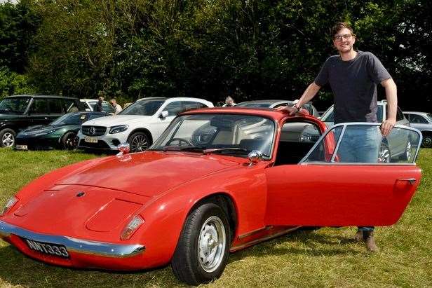 Oscar Hanover’s 1968 Lotus Elan Plus Two Pic: Geoff Fletcher