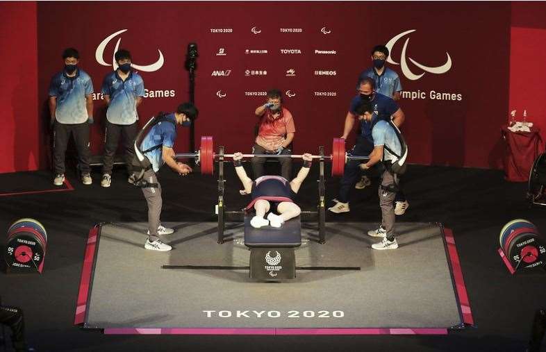 It was an intense competition for Louise Pic: ParalympicsGB