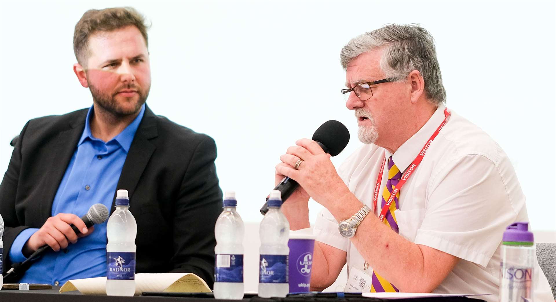 Gary Johnson (UKIP) speaking at St Bart’s hustings