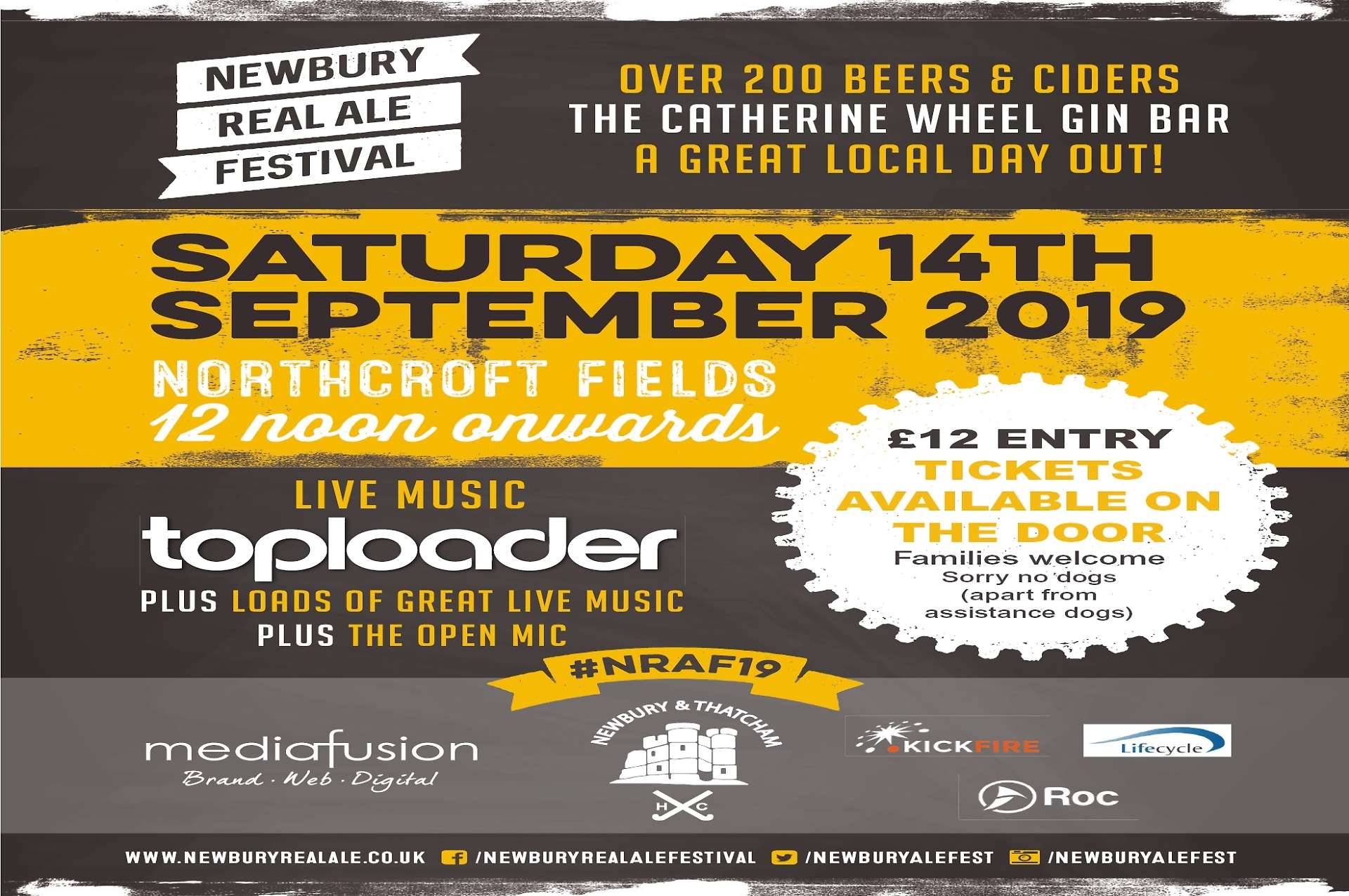 Newbury Real Ale Festival Sat 14th Sept