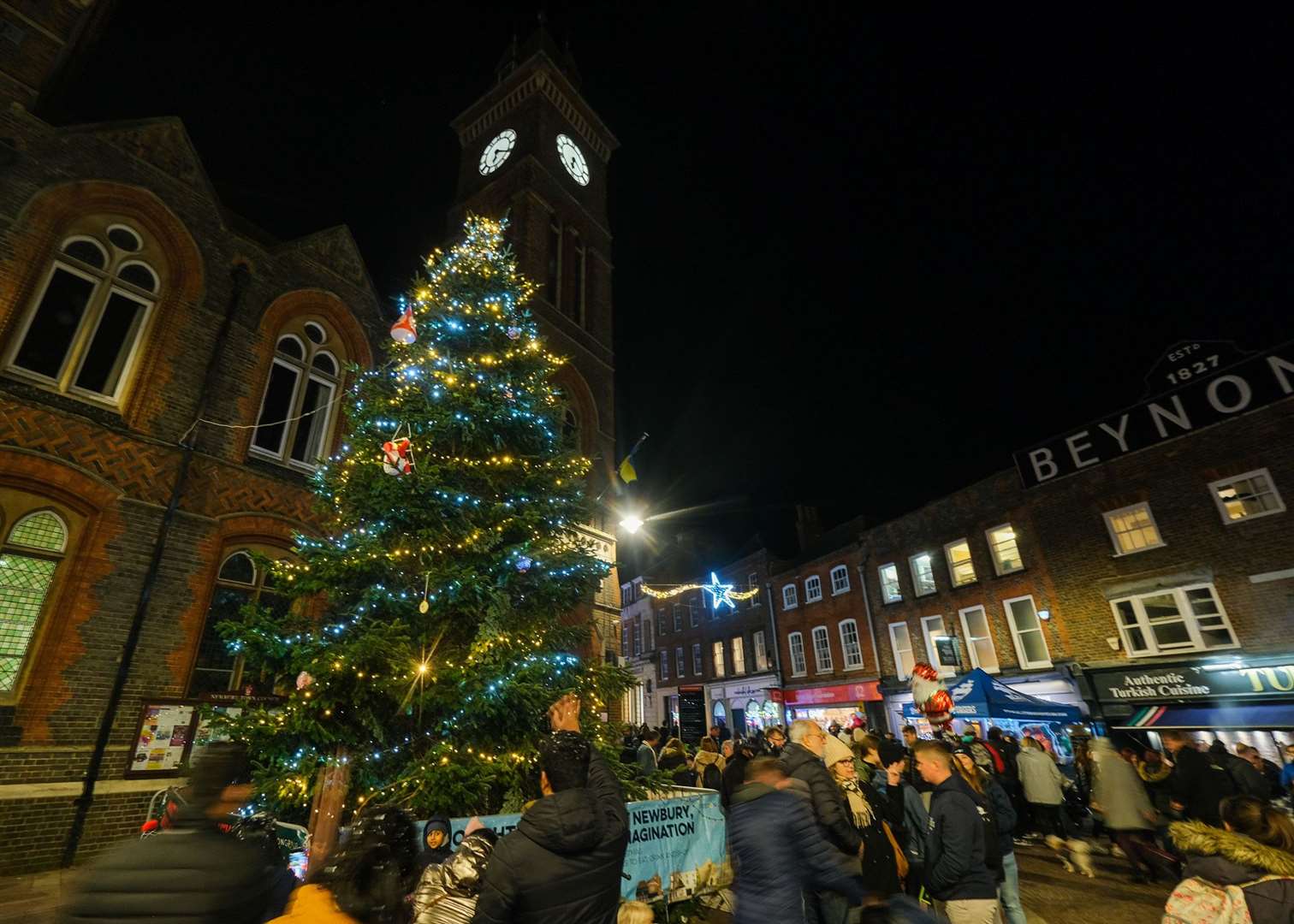 The tree in Market Place