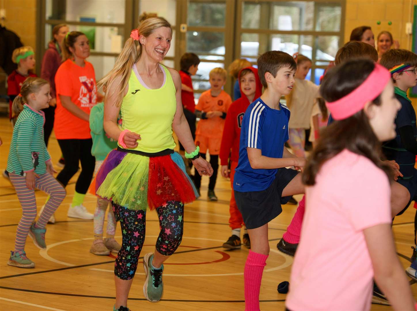 Thorngrove School’s annual charity aerobathon on Friday, February 14