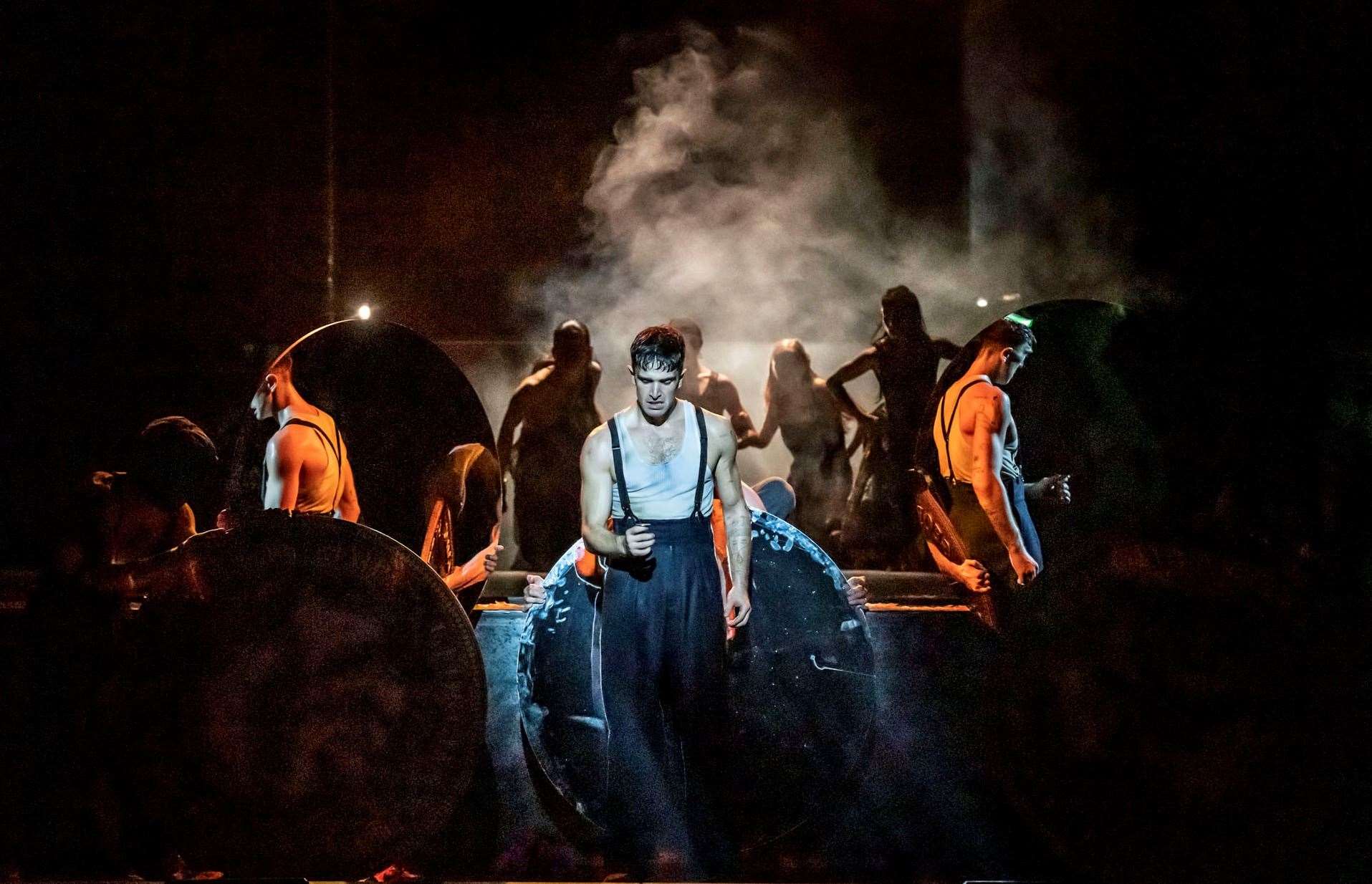 PEAKY BLINDERS by Knight, , Writer - Steven Knight, Choreographer and Director - Benoit Swan Pouffer, Music - Roman Gianarthur, Designer - Moi Tran, Lighting - Natasha Chivers, Costumes - Richard Gellar, Rambert, 2022, Credit: Johan Persson/