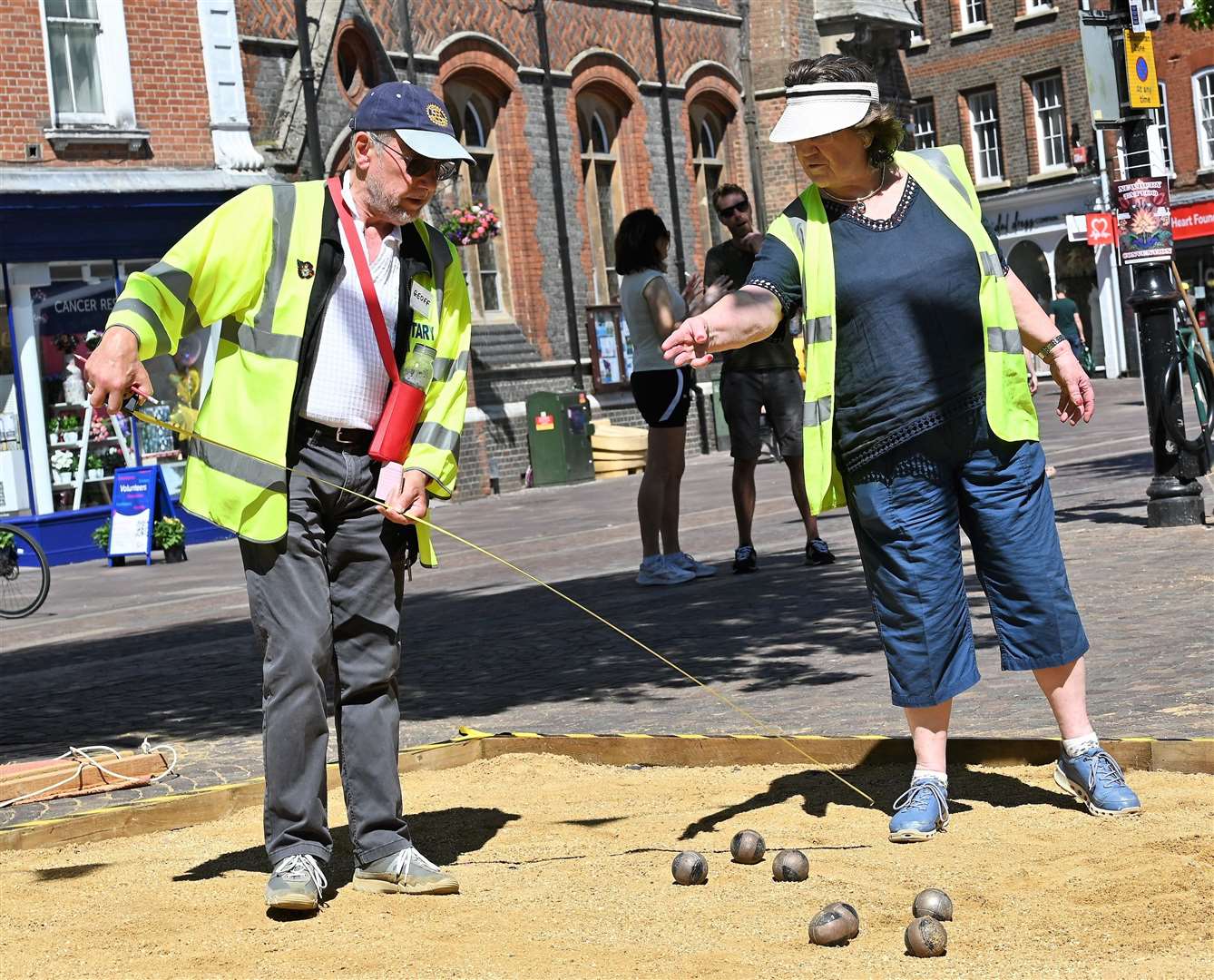 Newbury Rotary Club's boules tournament