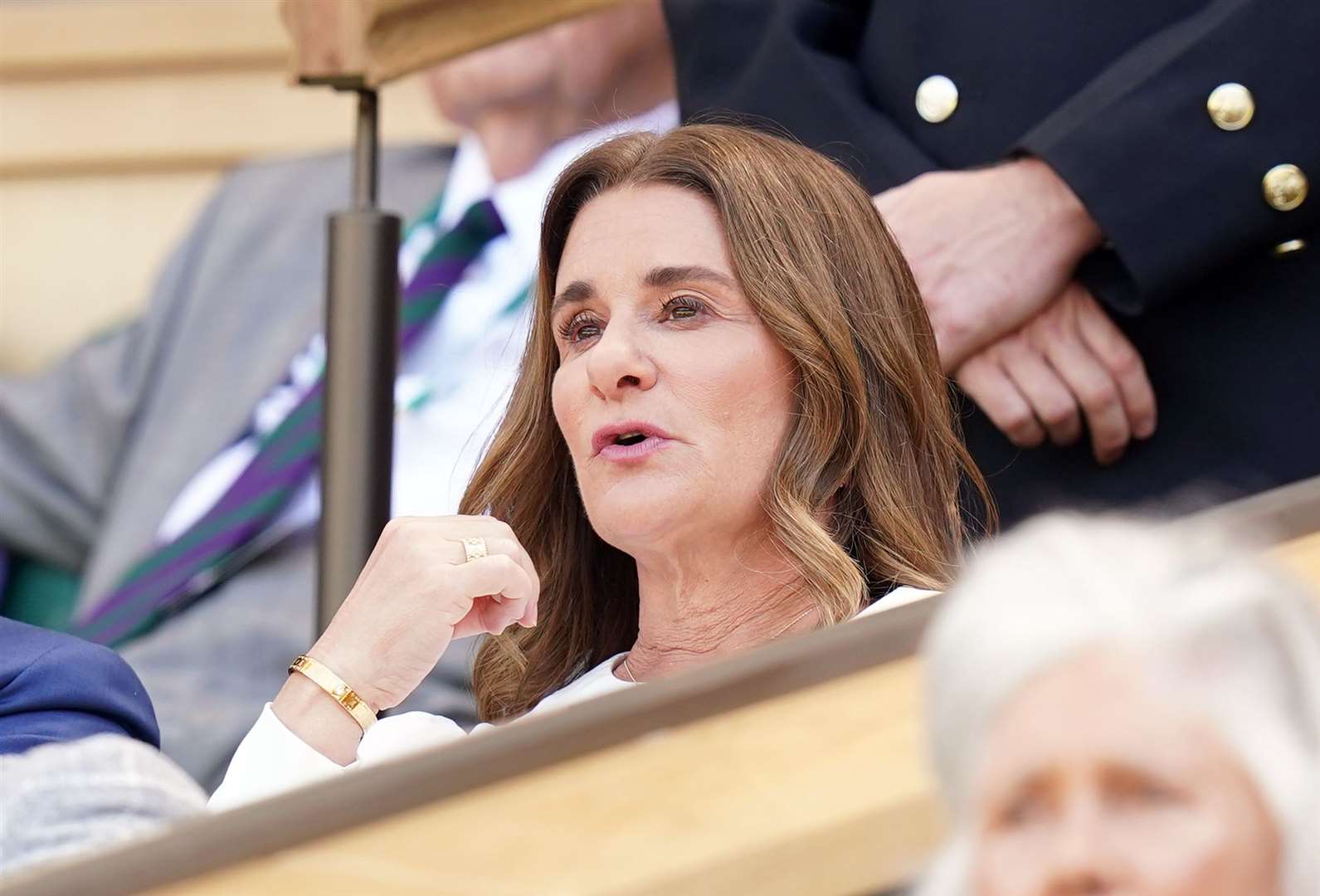 Melinda French Gates was named as one of the world’s leading philanthropists (Adam Davy/PA)
