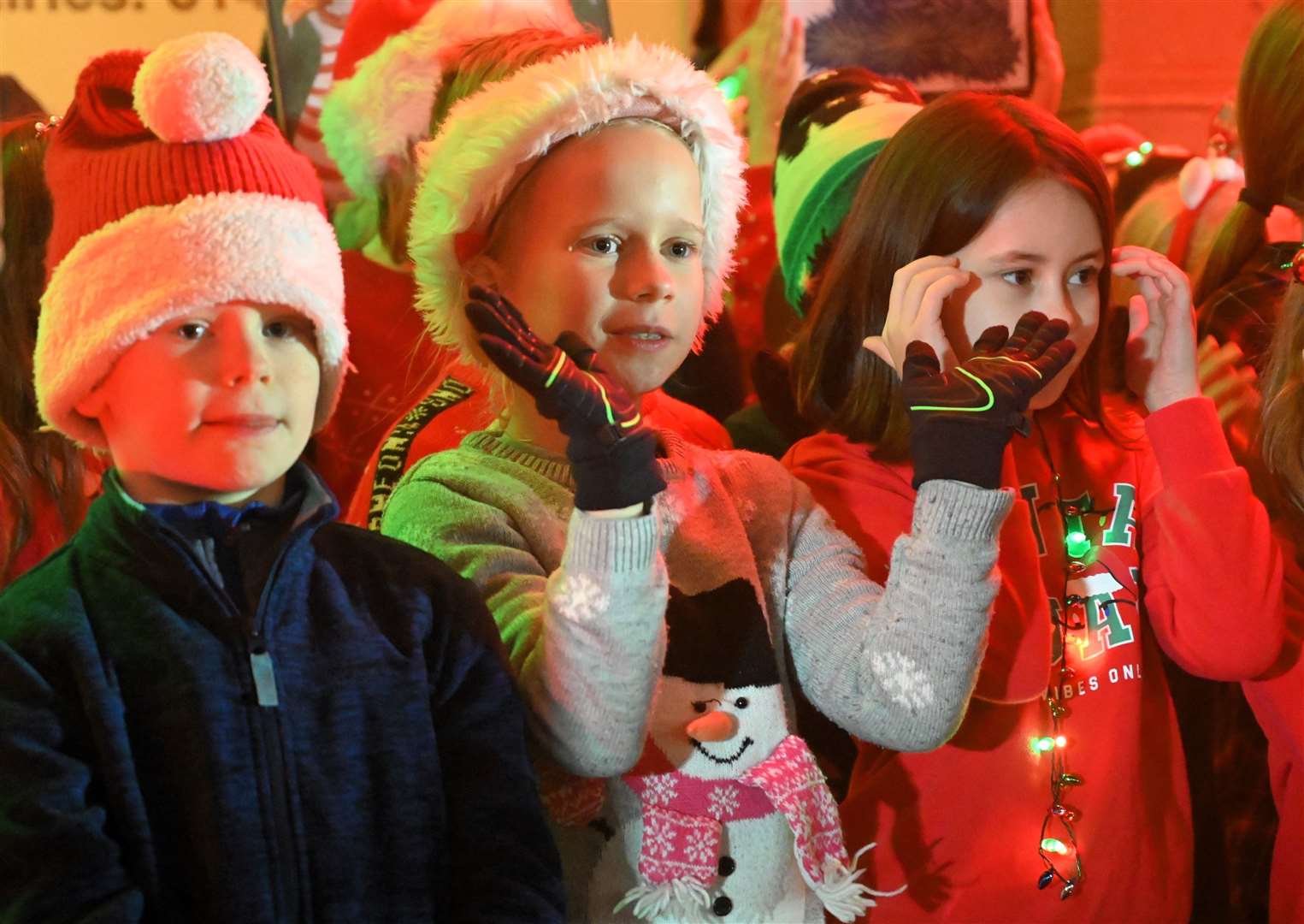 Hungerford Christmas light switch on