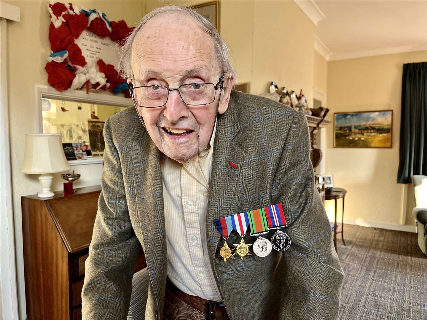 Second World War veteran shares his story, with a message for the world