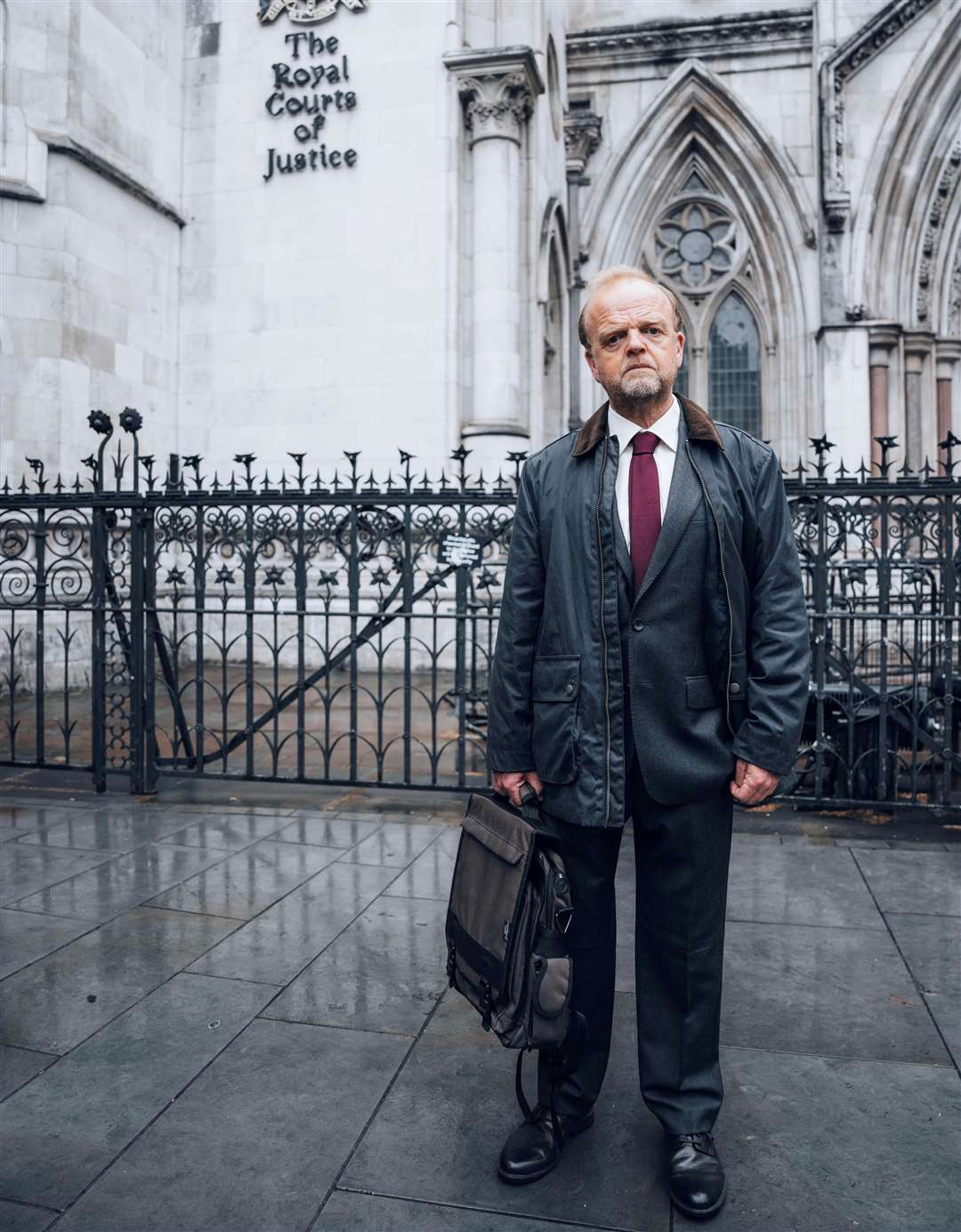 Former sub-postmaster and campaigner Alan Bates, played by actor Toby Jones in the ITV show. Courtesy of ITV