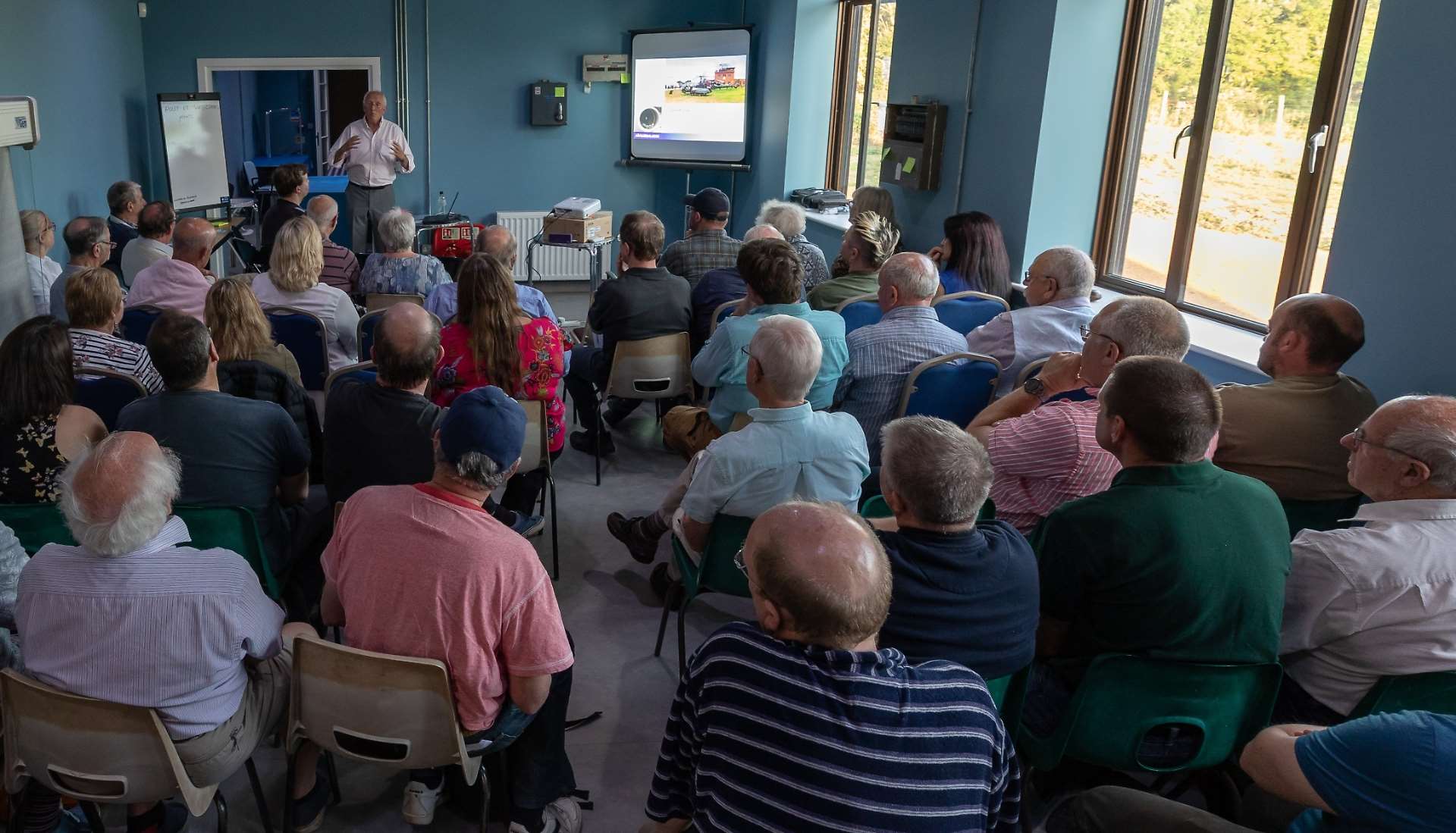 The first in a series of free talks was given by Tim Prince
