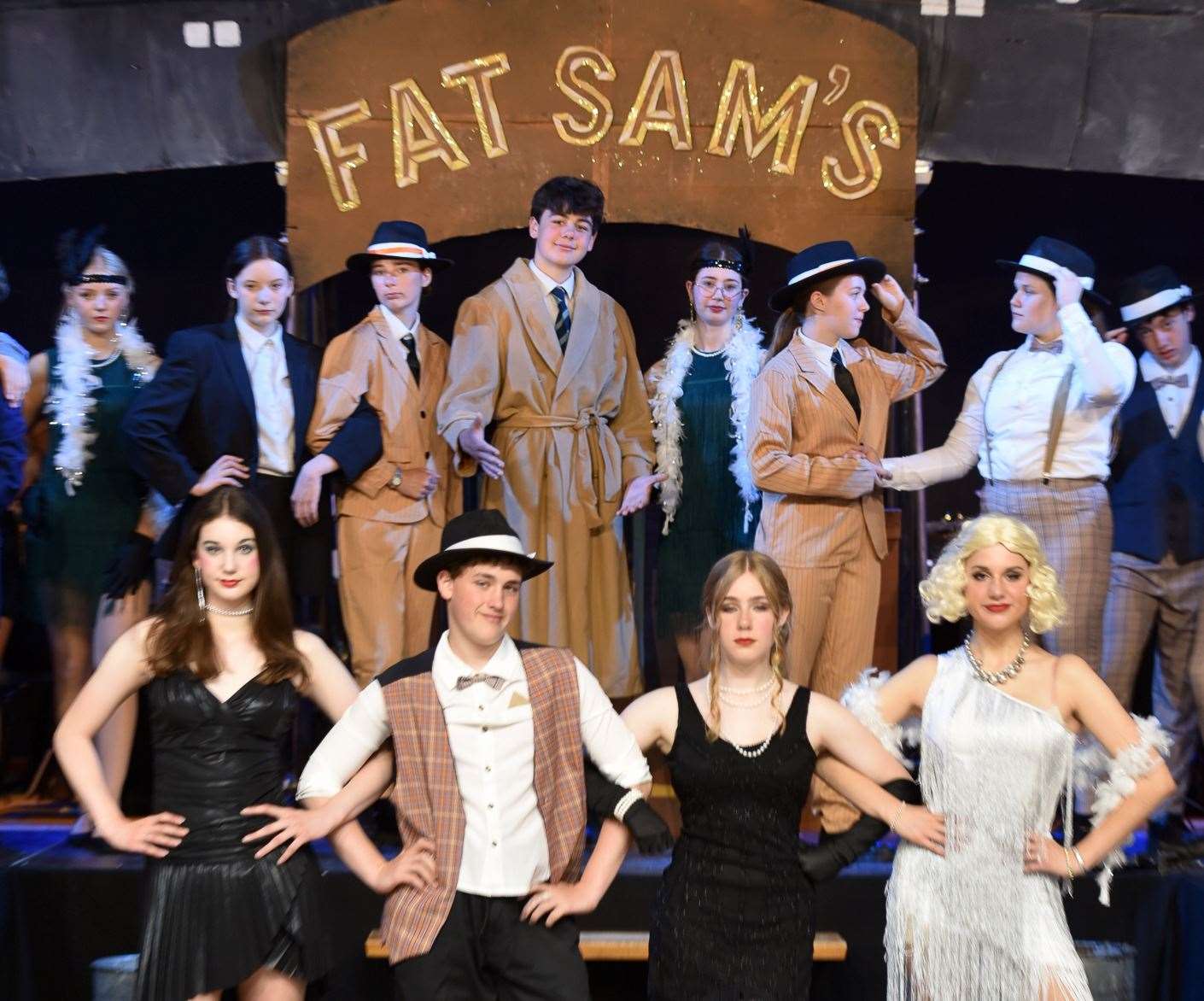 The Downs School's theatre production of Bugsy Malone