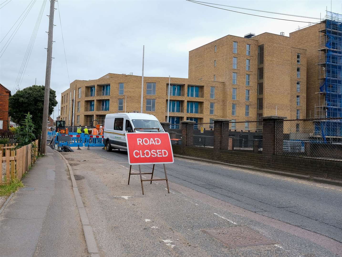Kings Road will be closed from August 1 until December 5