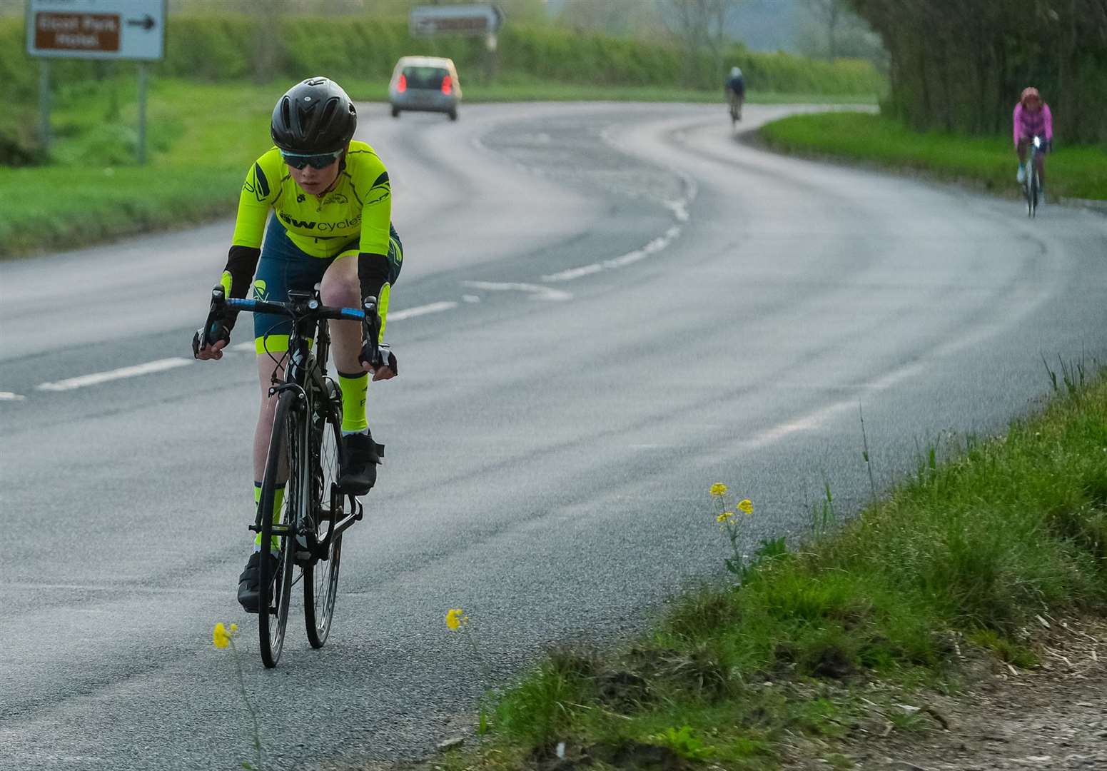 Newbury Velo held an event aimed at encouraging more women to take up time trialling