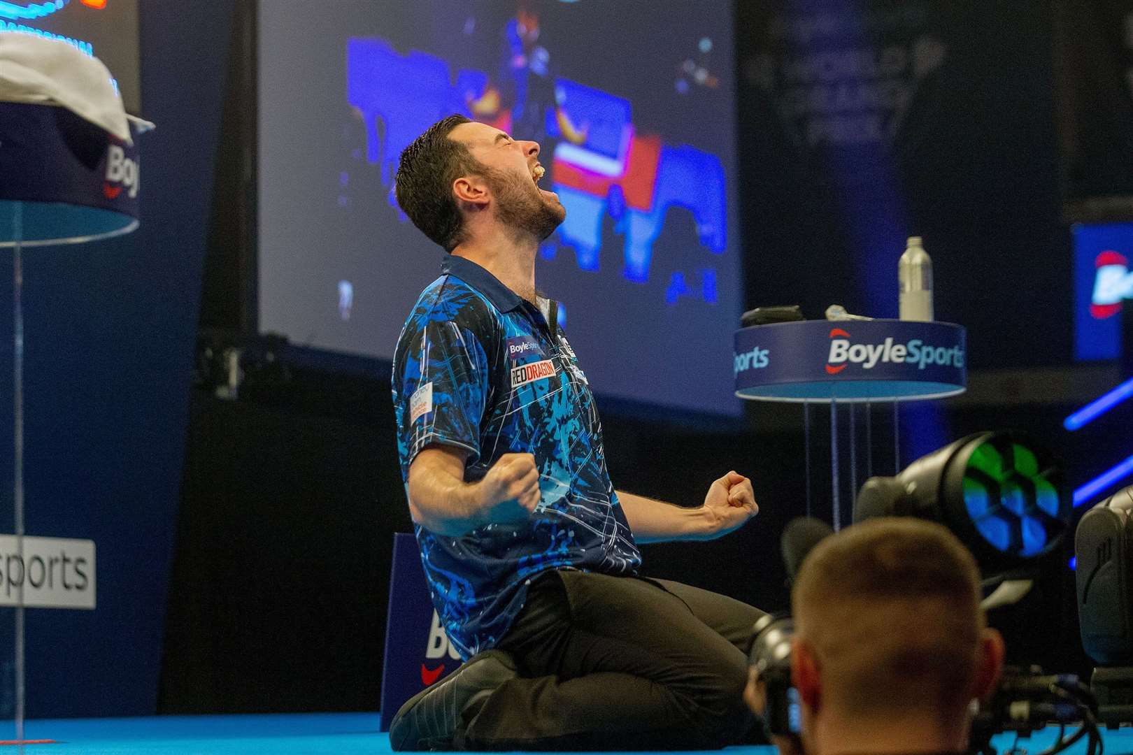 Luke Humphries wins the World Grand Prix title. Picture by Simon O’Connor/PDC