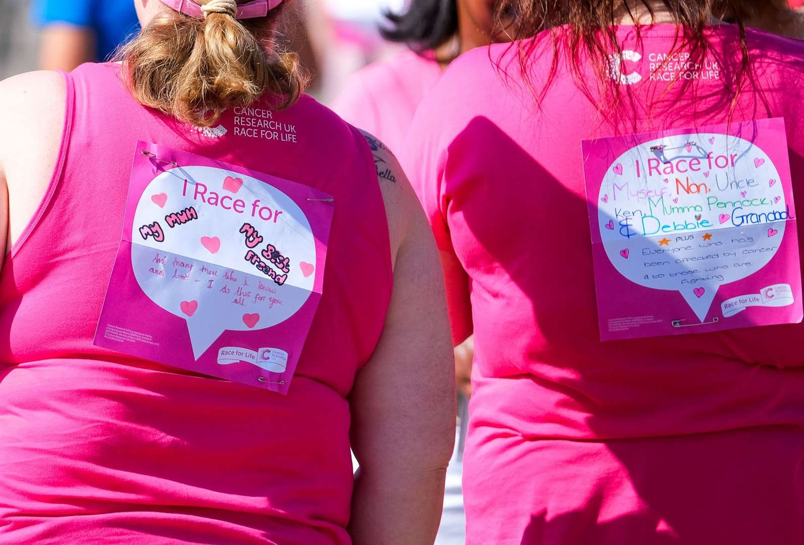 Start of the 10k at Newbury Race for Life