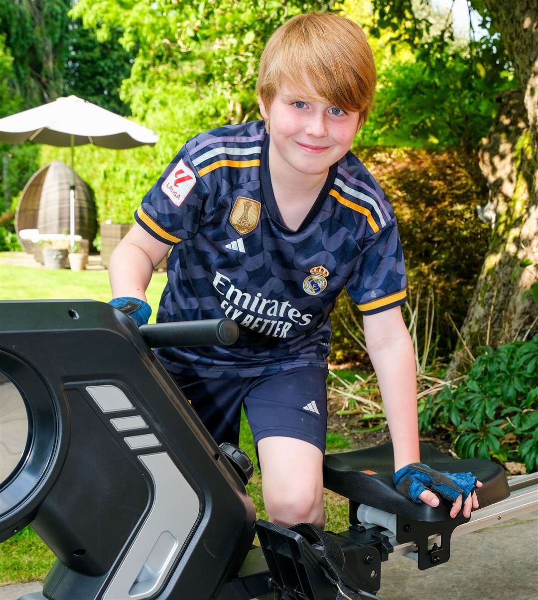 Eleven-year-old Oscar Best is doing his bit for charity
