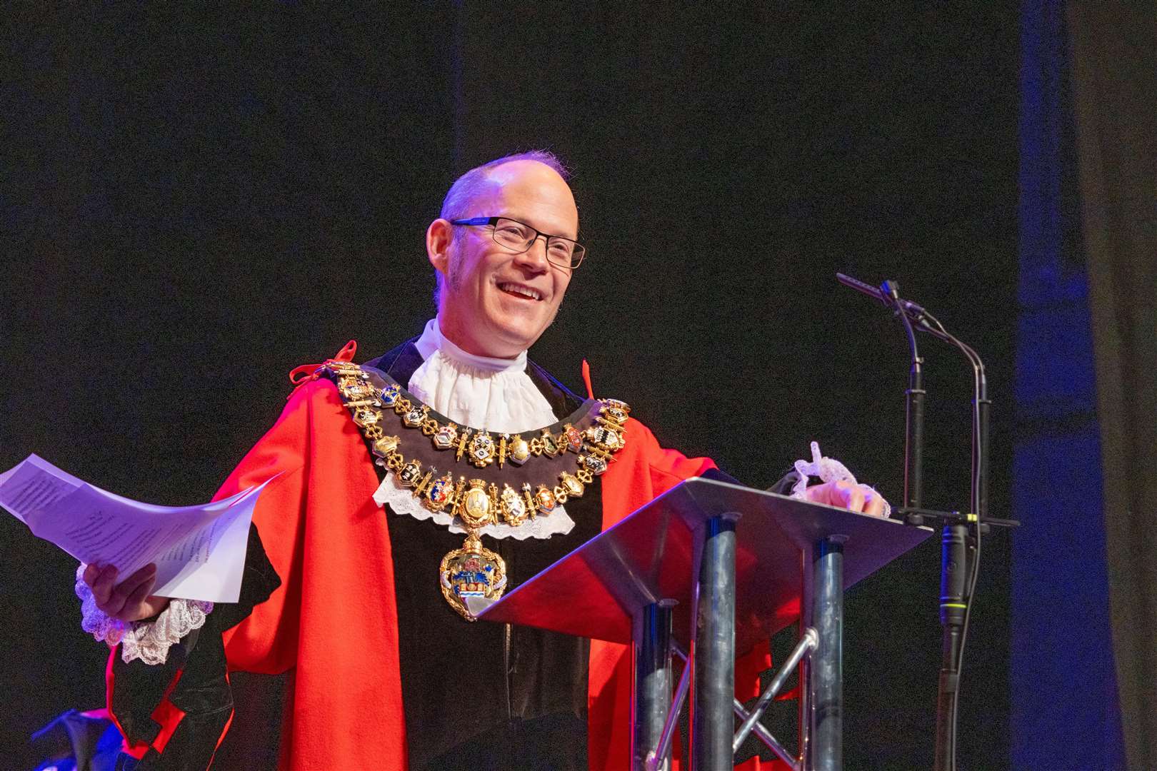 David Harman was sworn in as Newbury mayor at this month's Mayor Making ceremony