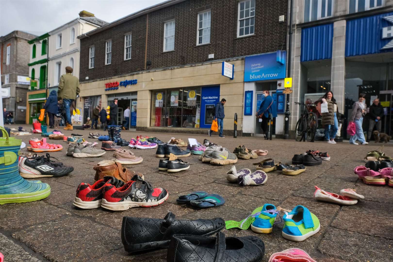 Newbury Extinction Rebellion in Northbrook Street (55635508)