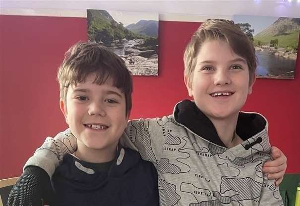 Ethan and Elliott completed the 24-hour challenge to raise money for Newbury Cancer Care