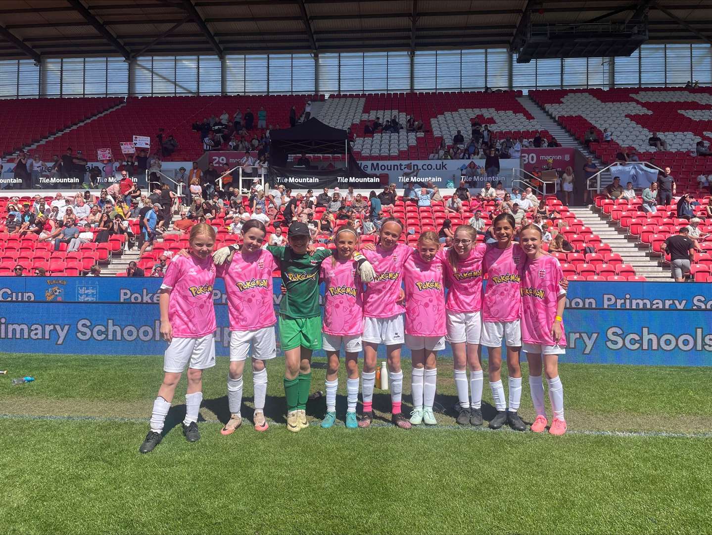 Falkland's girls achieved national success