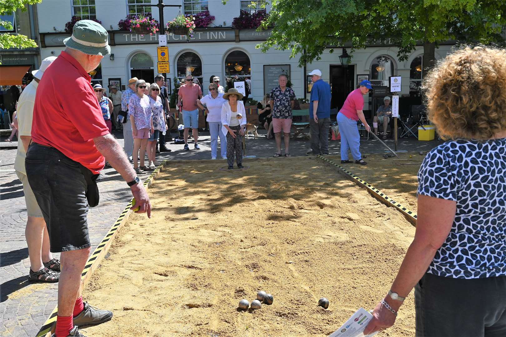 Newbury Rotary Club's boules tournament